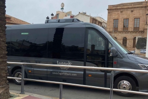 Malaga: Trasferimenti dall'aeroporto di Jaén in pullman VIP