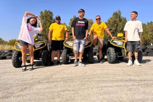 Malaga: Land and River Guided Quad Tour 1-Hour (2-Persons)