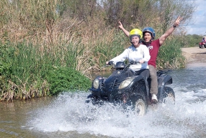 Malaga: Land and River Guided Quad Tour 1-Hour (2-Persons)