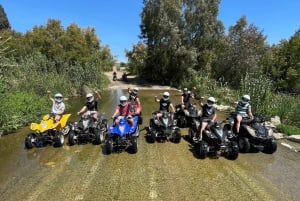 Malaga: Land and River Guided Quad Tour 1-Hour (2-Persons)