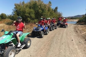Malaga: Land and River Guided Quad Tour 1-Hour (2-Persons)
