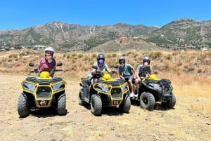 Málaga: Off-Road 2-Hour Tour by 2-Seater Quad in Mijas