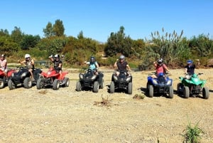 Málaga: Off-Road 2-Seater Quad Tour through Dirt and River