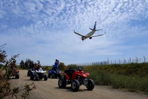 Málaga: Off-Road 2-Seater Quad Tour through Dirt and River