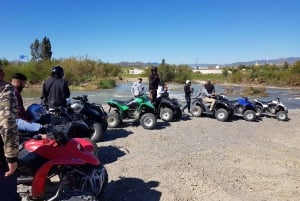 Málaga: Off-Road 2-Seater Quad Tour through Dirt and River