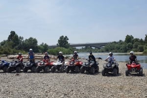 Málaga: Off-Road 2-Seater Quad Tour through Dirt and River