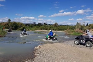 Málaga: Off-Road 2-Seater Quad Tour through Dirt and River