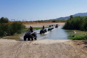 Málaga: Off-Road 2-Seater Quad Tour through Dirt and River