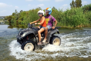 Málaga: Off-Road 2-Seater Quad Tour through Land and River