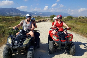 Málaga: Off-Road 2-Seater Quad Tour through Land and River