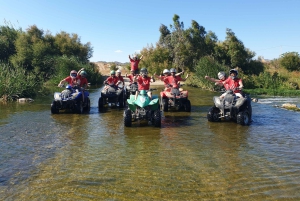 Málaga: Off-Road 2-Seater Quad Tour through Land and River