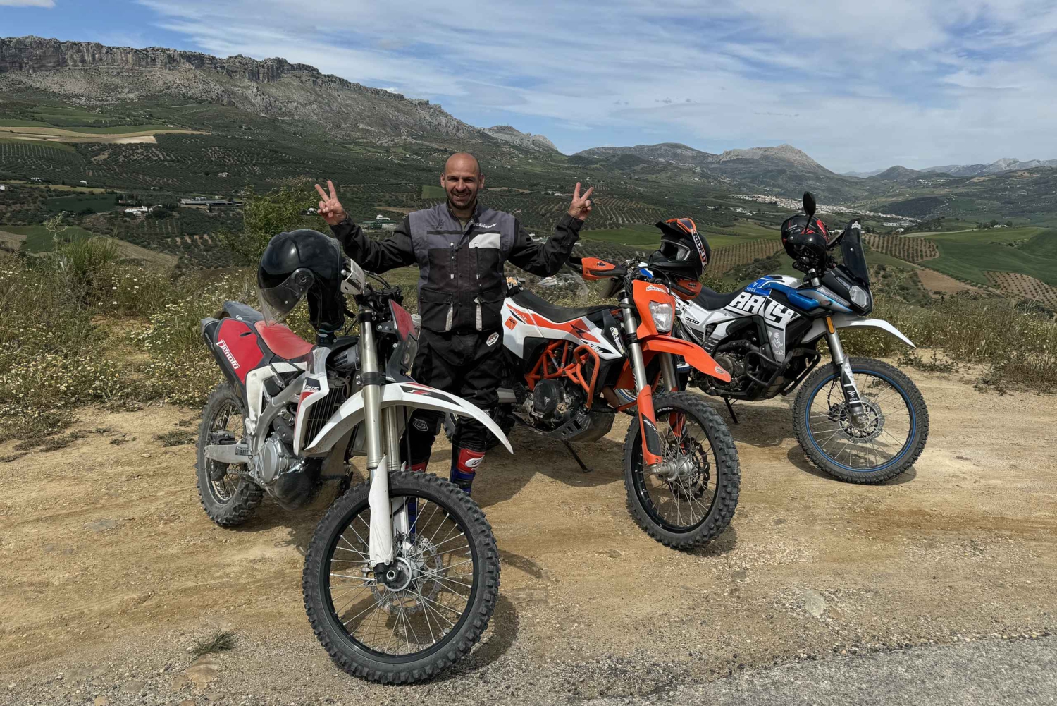 Málaga: One Day Off-Road Motorbike Tour