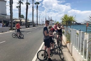 Malaga : Visite guidée privée à vélo