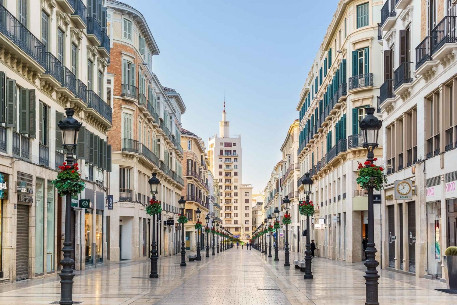 Malaga: Private Walking Tour with Hotel Pickup