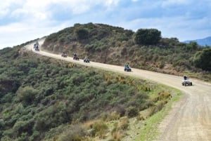 Off-road adventure quad biking-tur gennem Mijas-bjergene