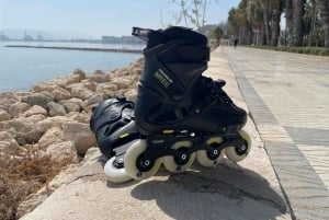 Malaga: stadsrondleiding op rolschaatsen, rolschaatslessen