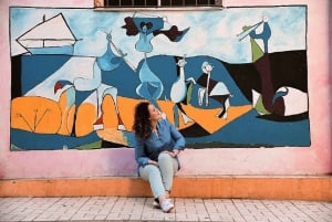 Málaga : Visite de l'art de rue des quartiers de Soho et Lagunillas