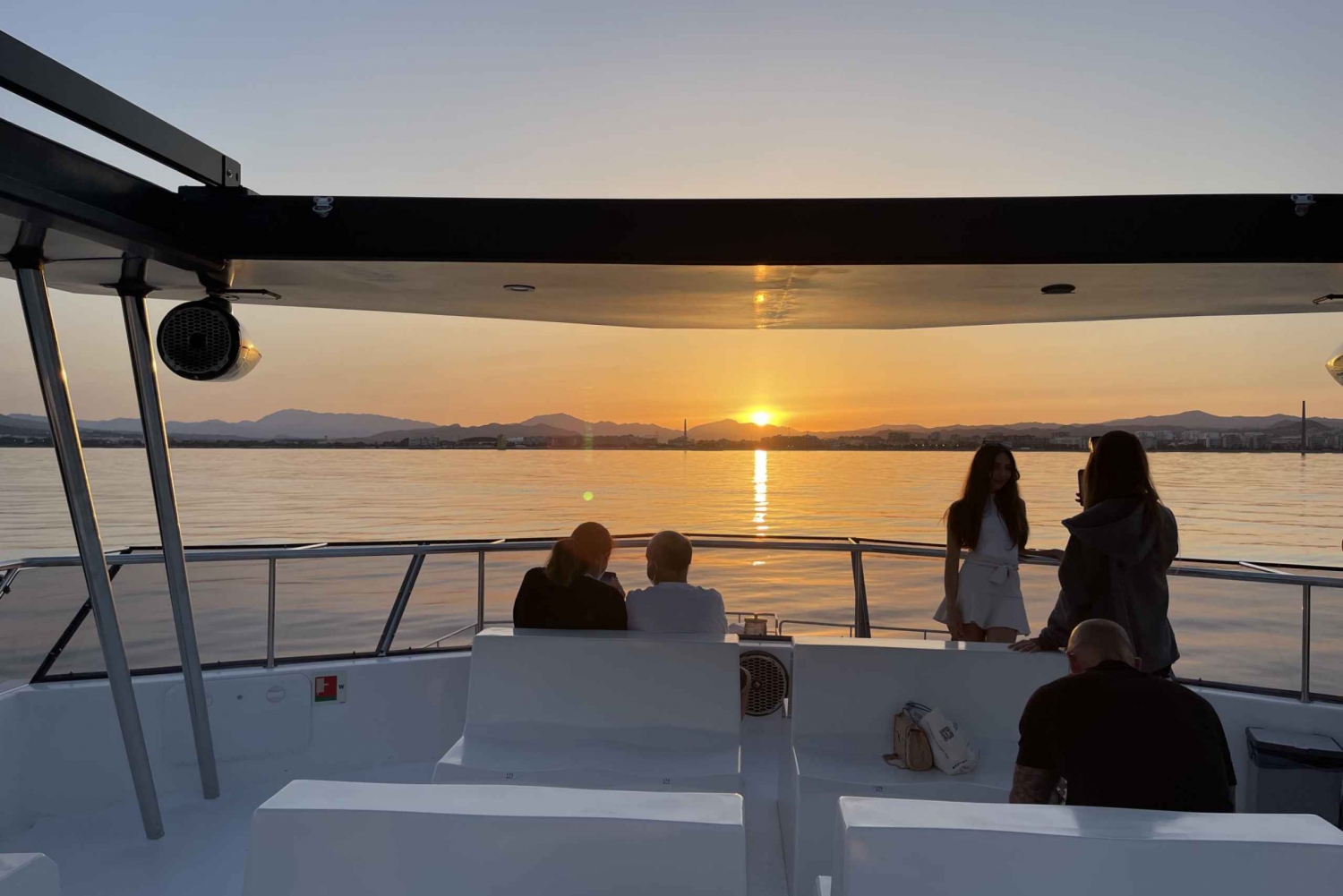 Málaga: Sunset Catamaran Trip