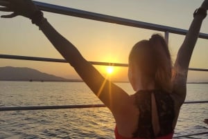 Málaga: Katamarantur i solnedgången
