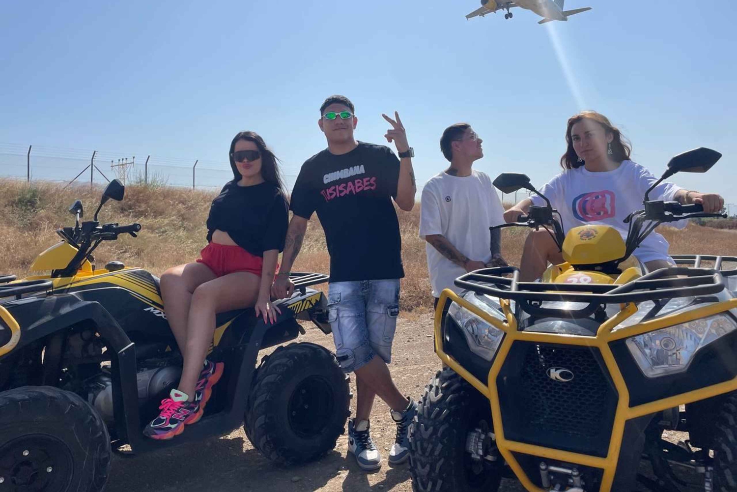 Málaga: Tour Off-Road 1 Uur Solo All-Terrain Quad Avontuur