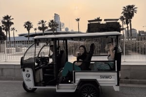 Malaga: Wycieczka tuk tukiem z degustacją potraw w restauracji El Pimpi