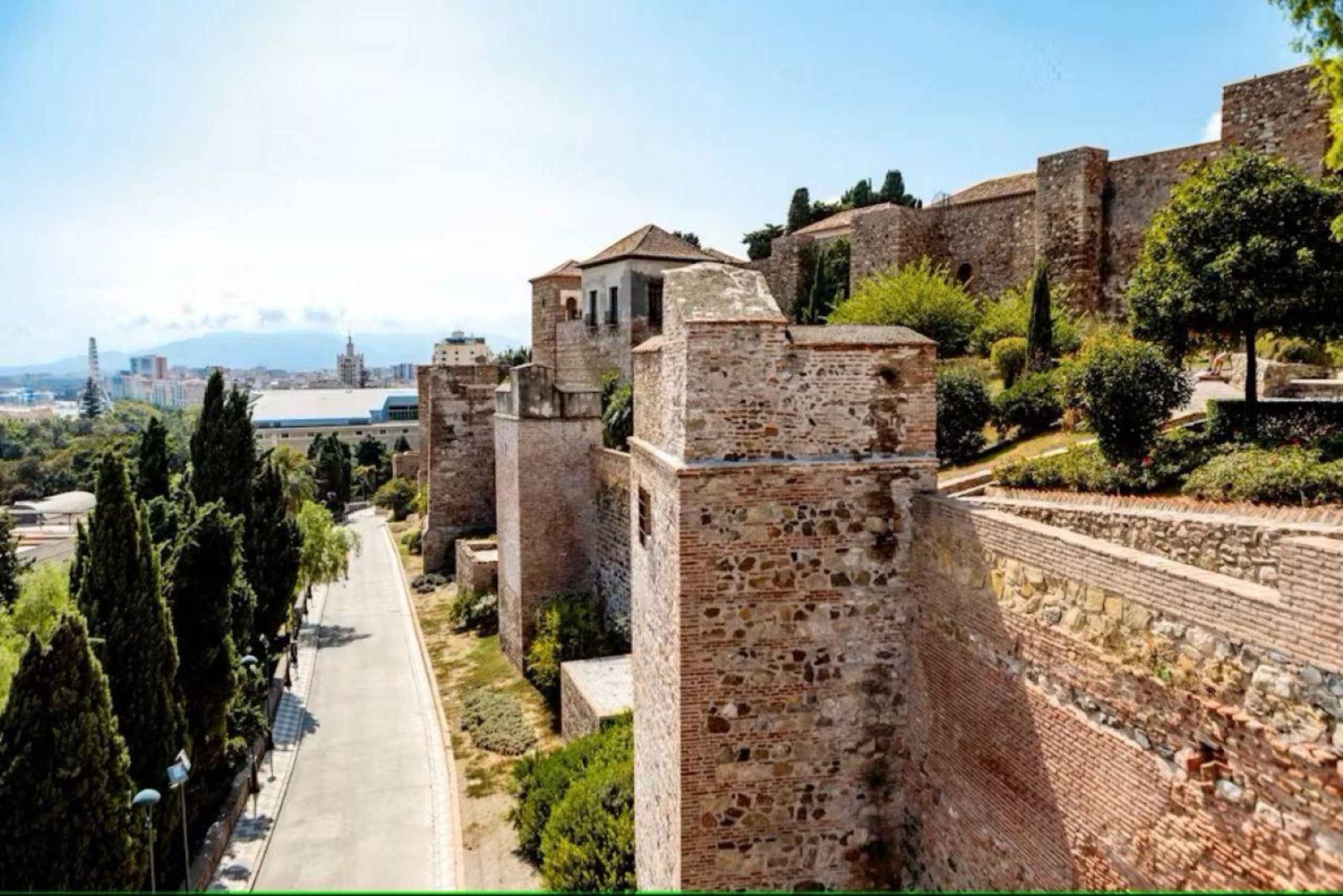 Malaga Walking Tour with Gibralfaro Castle & Alcazaba Visits