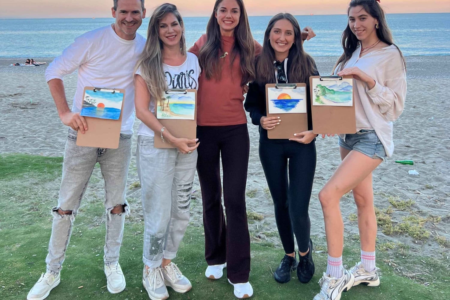 Málaga: Aquarelworkshop aan het strand