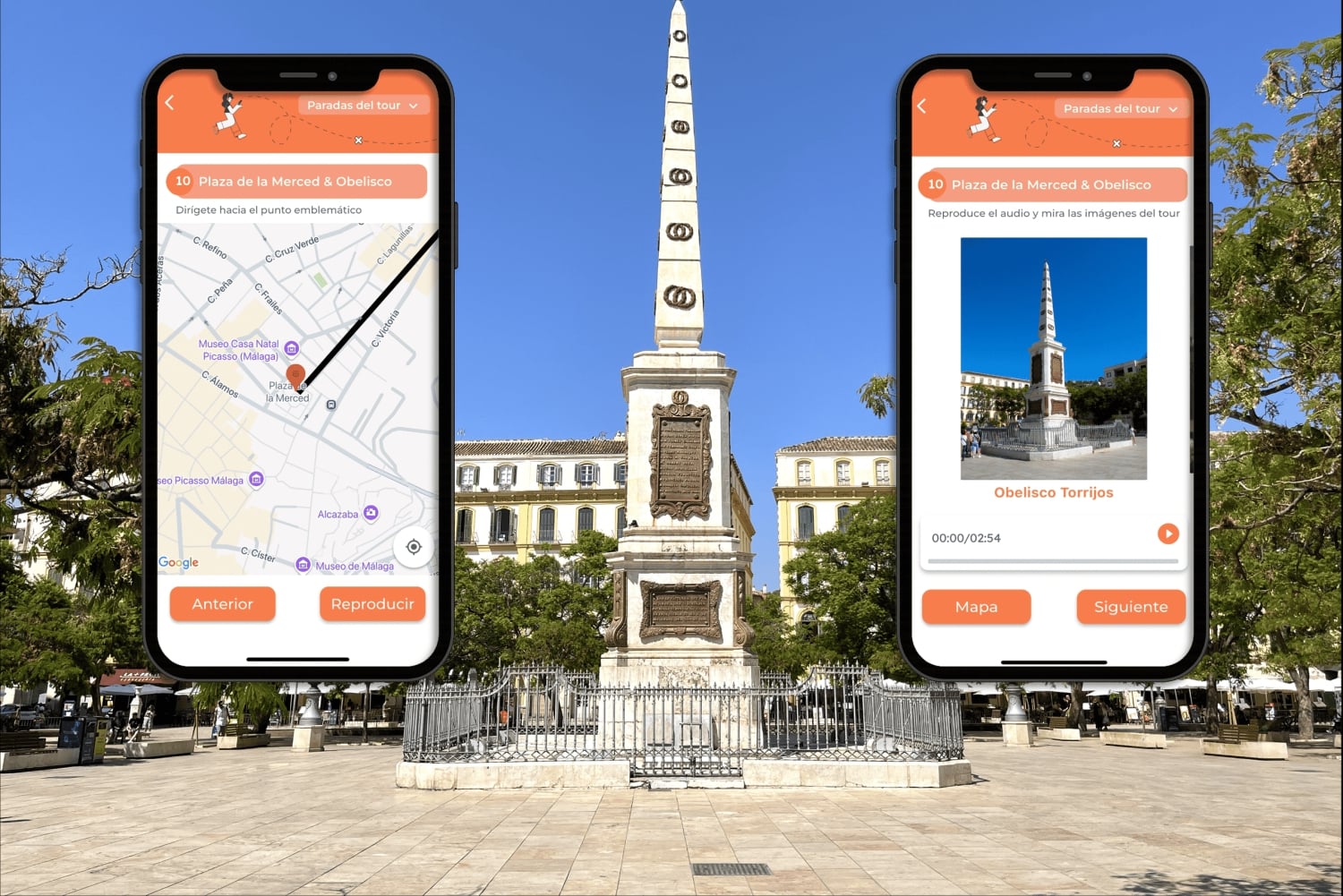 Centre historique de Malaga : visite autoguidée créée par un guide officiel local