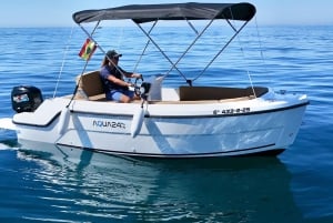 Marbella: Alugue um barco sem precisar de licença