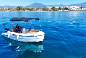 Marbella: Alugue um barco sem precisar de licença