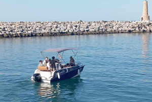 Marbella: Alugue um barco sem precisar de licença