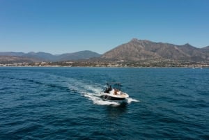 Marbella: Private Boat Rental with Skipper and Banana 2-8hrs
