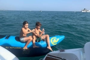 Marbella: Private Boat Rental with Skipper and Banana 2-8hrs