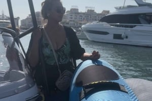 Marbella: Private Boat Rental with Skipper and Banana 2-8hrs