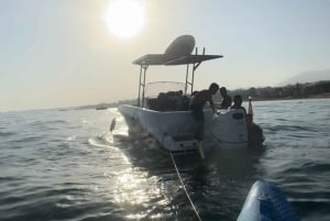 Marbella: Private Boat Rental with Skipper and Banana 2-8hrs