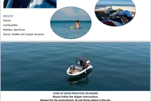 Marbella: Private Boat Rental with Skipper and Banana 2-8hrs