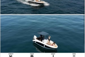 Marbella: Private Boat Rental w/o Skipper. From 1-8hrs.