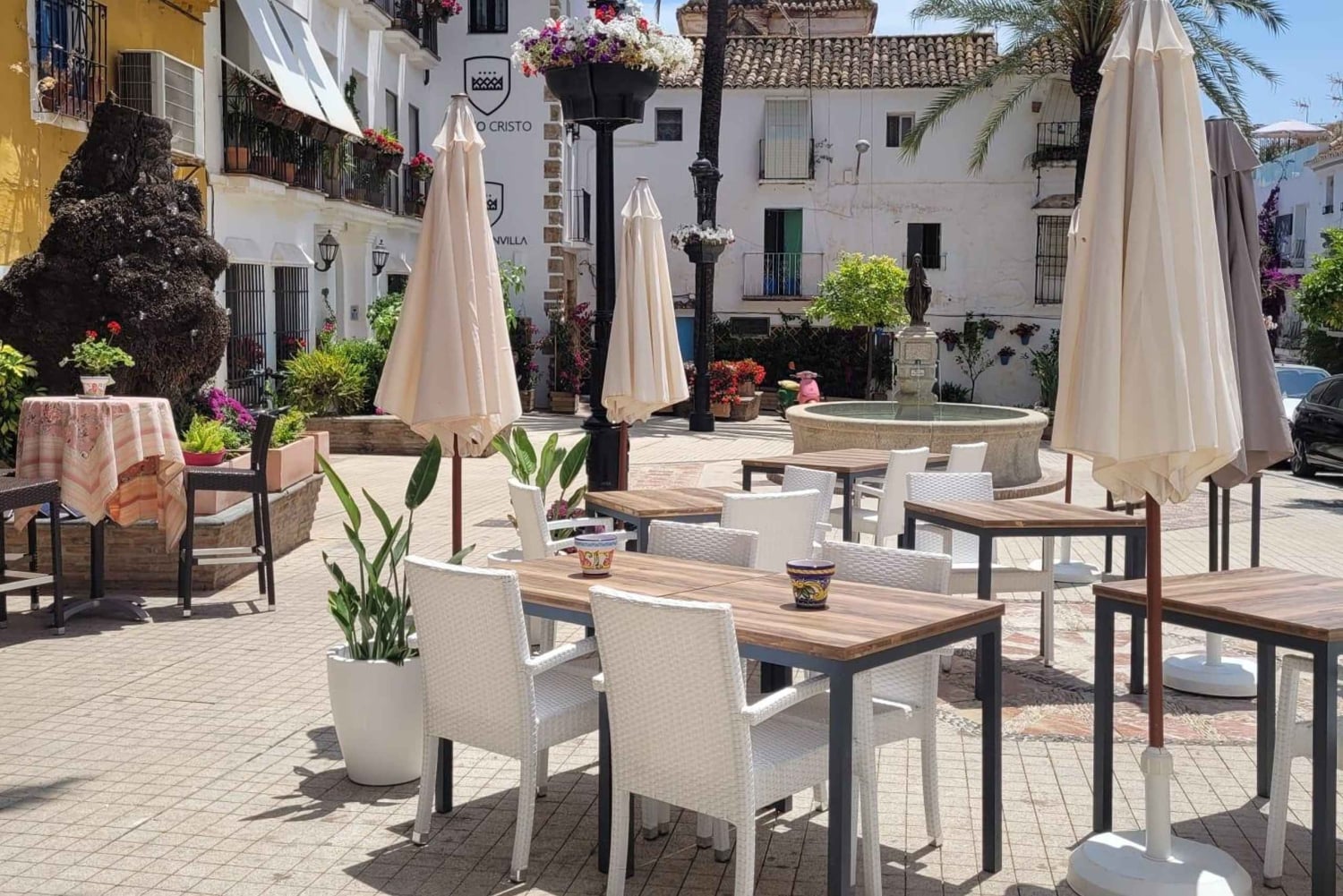 Mijas, Marbella og Puerto Banús fra Costa del Sol