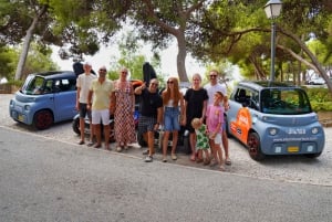 Malaga: Montains of Malaga Electric Car Rental with Lunch