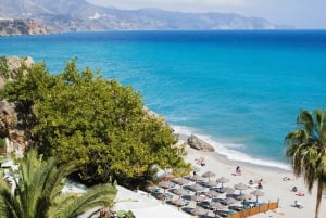 Nerja und Frigiliana von Málaga aus: der Berg und das Meer
