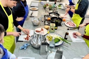 Málaga: Spanischer Kochkurs mit Paella, Sangria und mehr