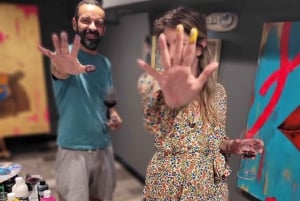 Malaga maler min egen Stjernede nat