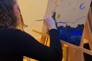 Malaga maler min egen Stjernede nat