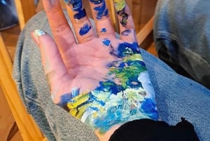 Malaga maler min egen Stjernede nat