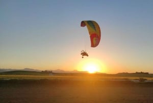 Paramotoring i Ronda (Malaga), nær Marbella