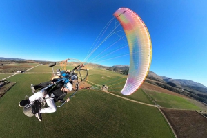 Paramotoring i Ronda (Malaga), nær Marbella