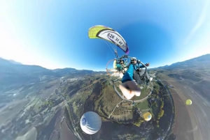 Paramotoring i Ronda (Malaga), nær Marbella