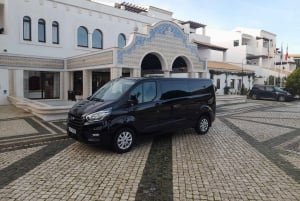 Private Driver from Malaga To Algarve in 8-Seater Minibus