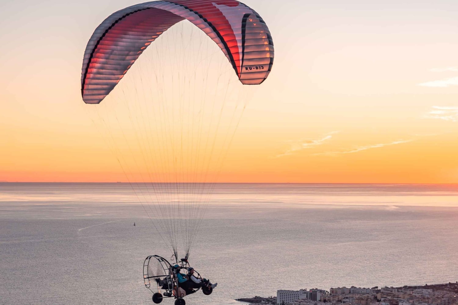 Vol privé en paramoteur 30 min - Costa del Sol, Málaga