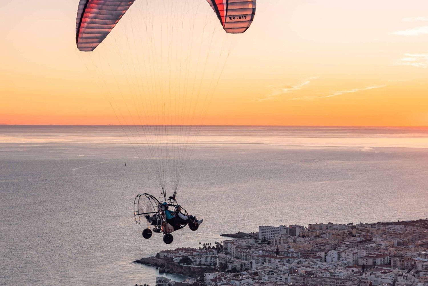 Privat paramotorflyvning i 30 minutter - Costa del Sol, Málaga